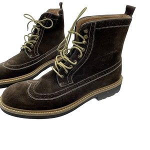 Nordstrom 1901 Brown Suede Chukka Boots 170213 Mens Size 11 Desert Vibram